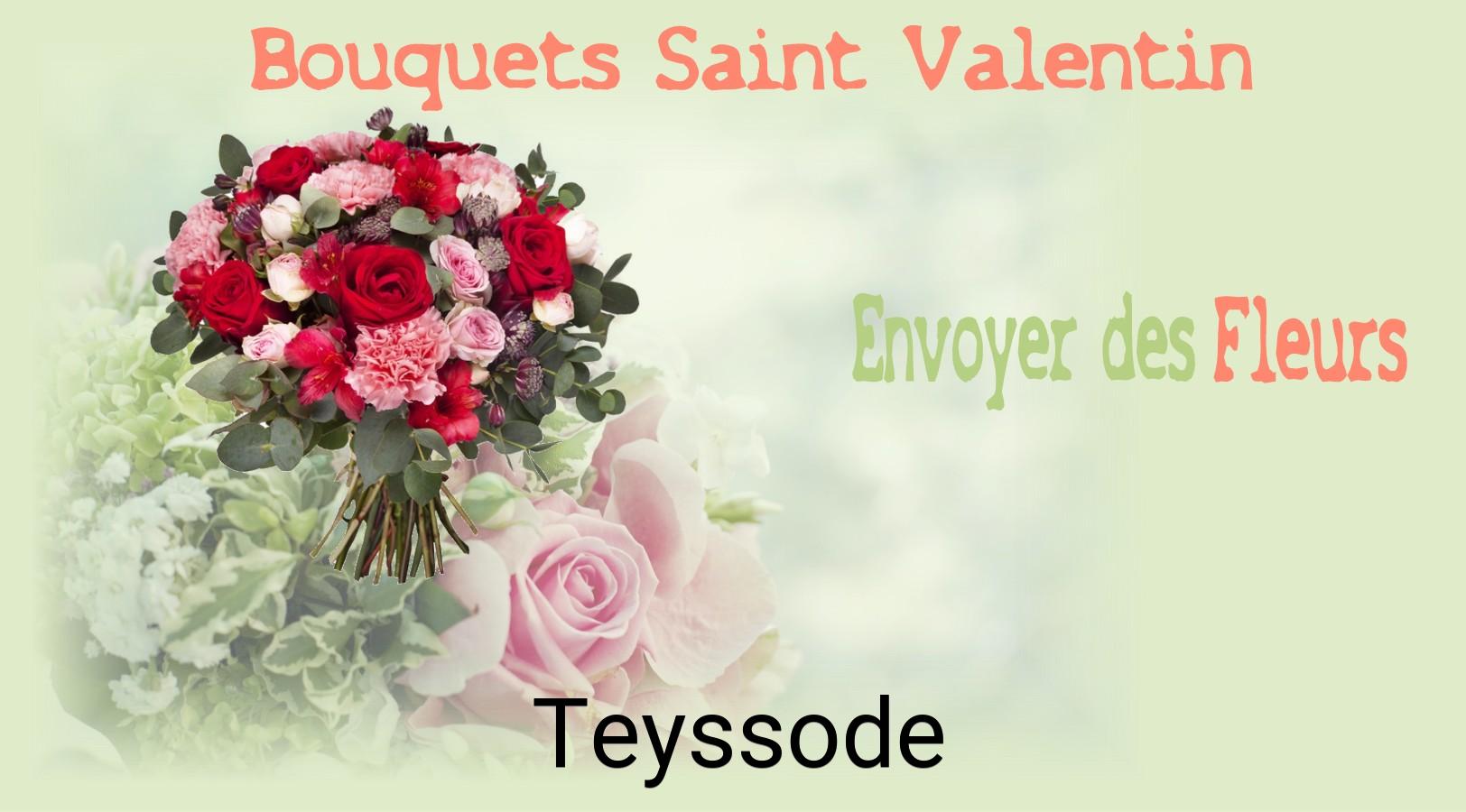 Roses de Saint-Valentin livrées à Teyssode